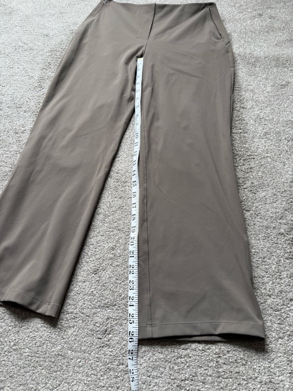Lululemon Smooth Fit Pull-On High-Rise Cropped Pants | Size 8 - Picture 3 of 7